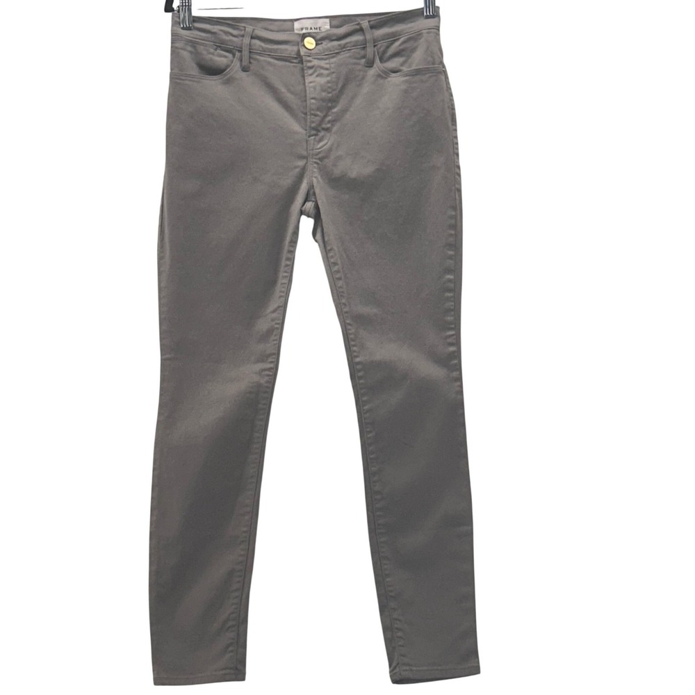 FRAME Waxed Jeans Gray 28